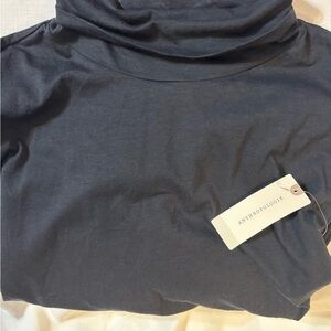 Maeve Black Turtleneck Top